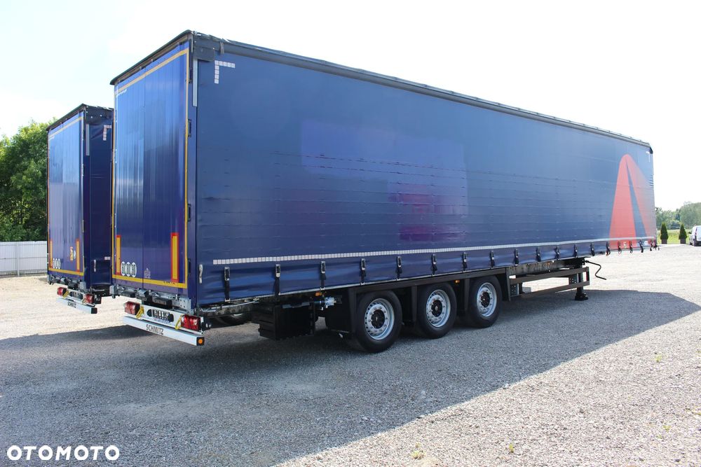 Schmitz Cargobull VARIOS /FIRANKA  /OSIE SCHMITZ / DACH PODNOSZONY/ RAMA OCYNK /SERWIS FR / IDEALNY STAN / - 7