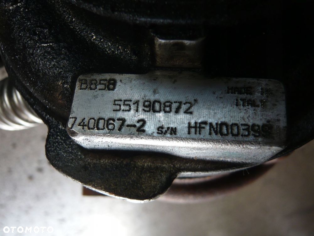turbosprężarka turbo 55190872 opel insignia a vectra c - 4