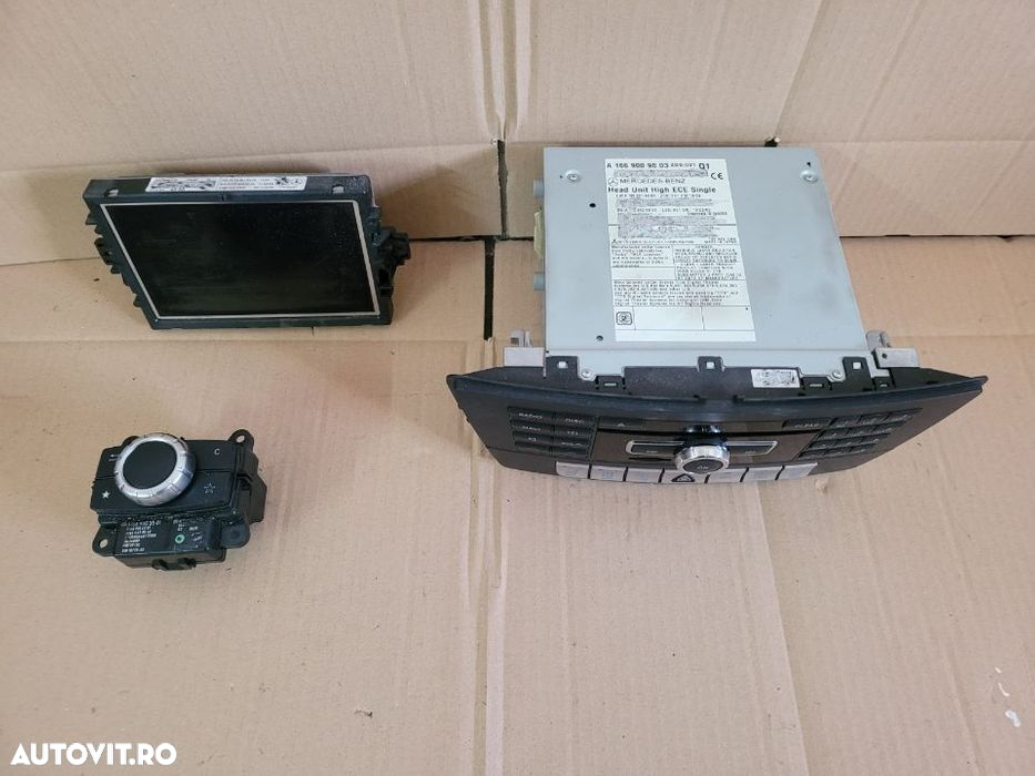Kit Radio Cd Unitate Navigatie Joystik Display Navi Mercedes ML GLE W166 X166 An 2011-2018 - 3