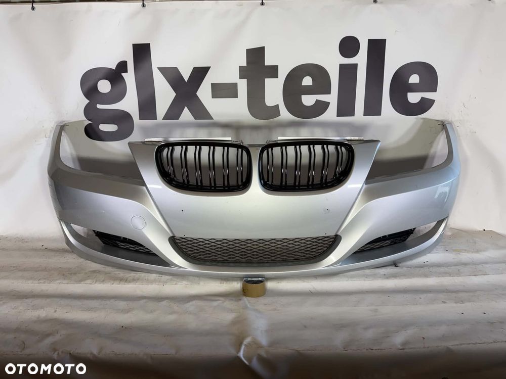 BMW 3 E90 Lift Zderzak Przód Przedni 08-12 354 Titansilber - 1