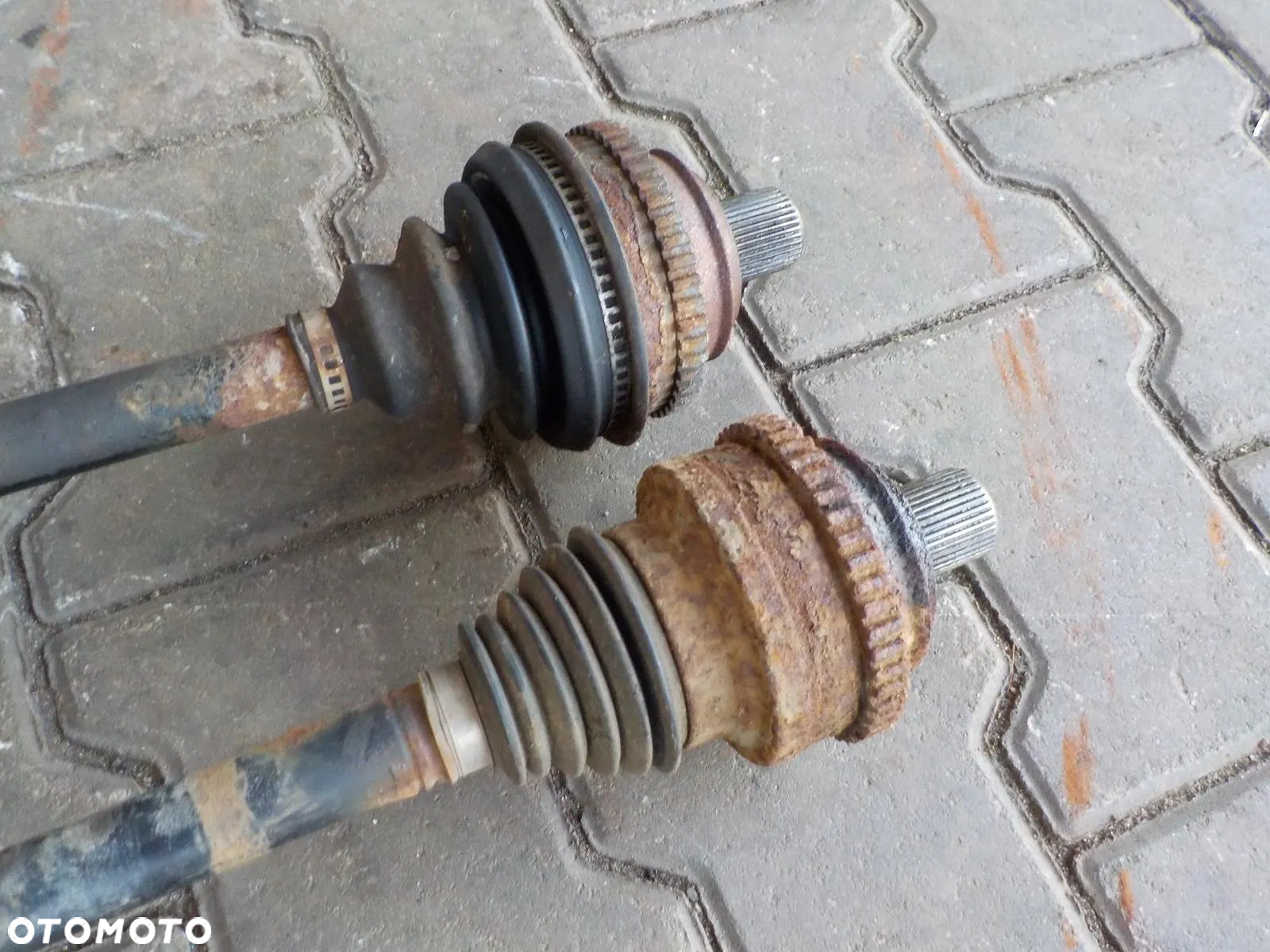 VW T4 SYNCRO 4X4 96- PÓŁOŚ PÓŁOSIE PRZEGUBY TYŁ TYLNE ABS - 2