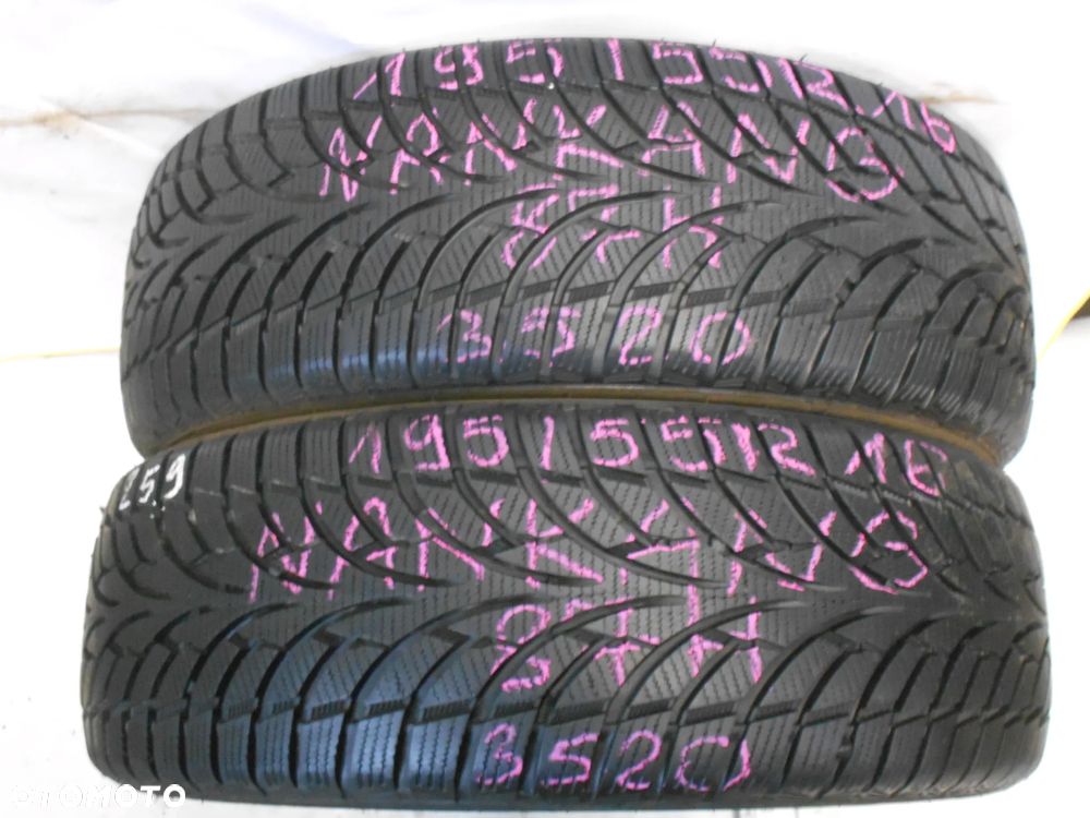 OPONY 195/55R16 NANKANG WINTER ACTIVA SV-3 DOT 3520 8.4MM