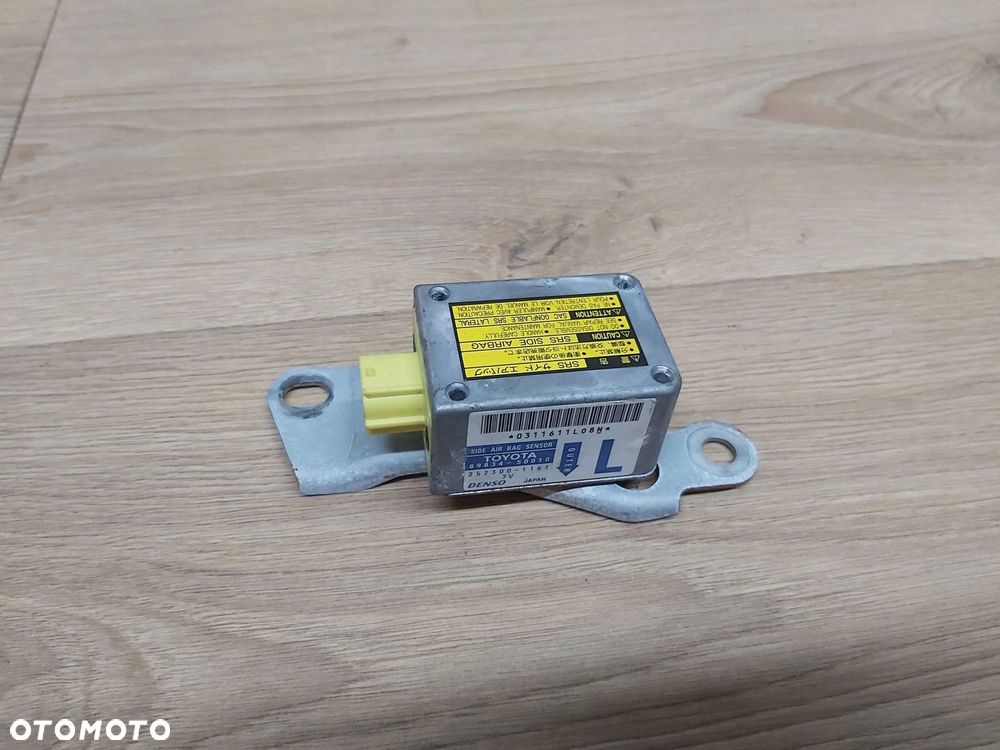 LEXUS LS III 430 czujnik uderzeniowy sensor LEWY TYŁ 89834-50010 - 1