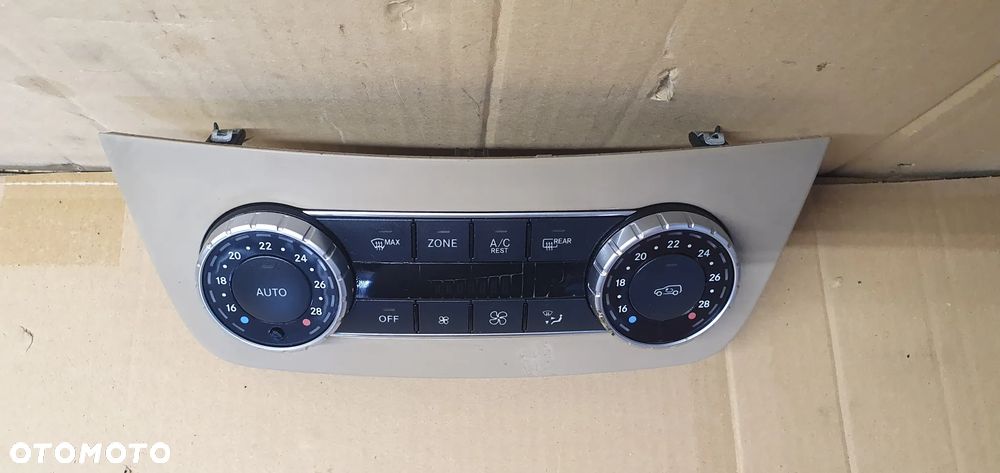 Panel nawiewu klimatyzacji klimatronic Mercedes GL X166 W166 A1669006209 - 4