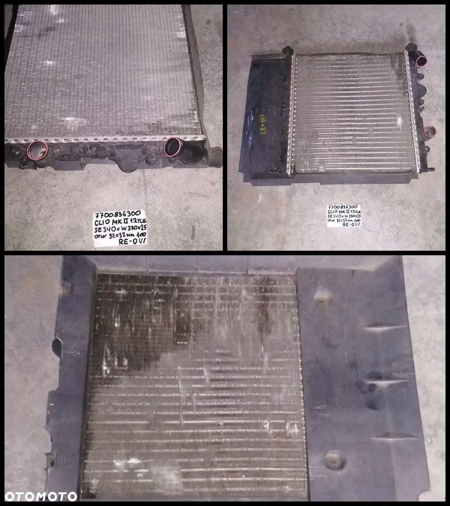 RENAULT CHŁODNICA WODY - 5
