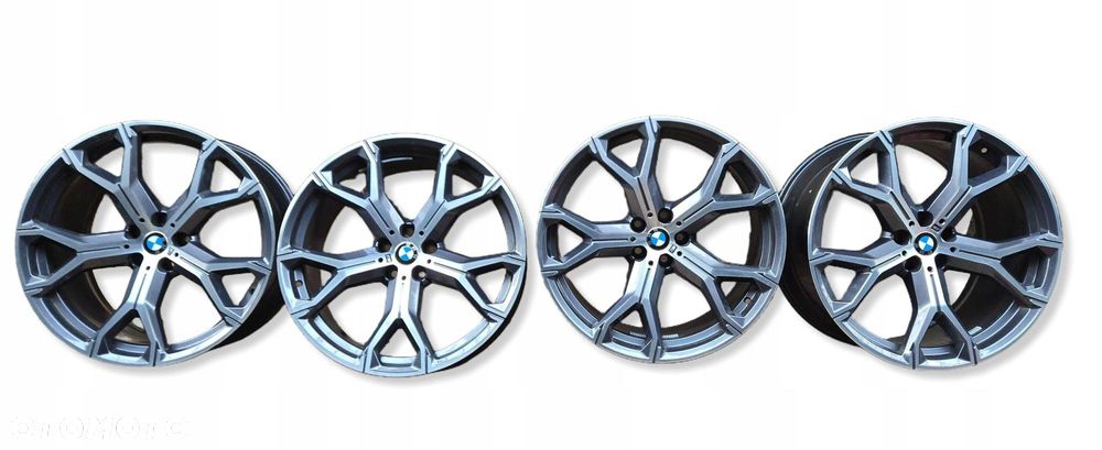 felgi bmw 21cali x5 g05 x6 g06 8071998 9,5j et37 8071999 10,5j et43 m741 - 1