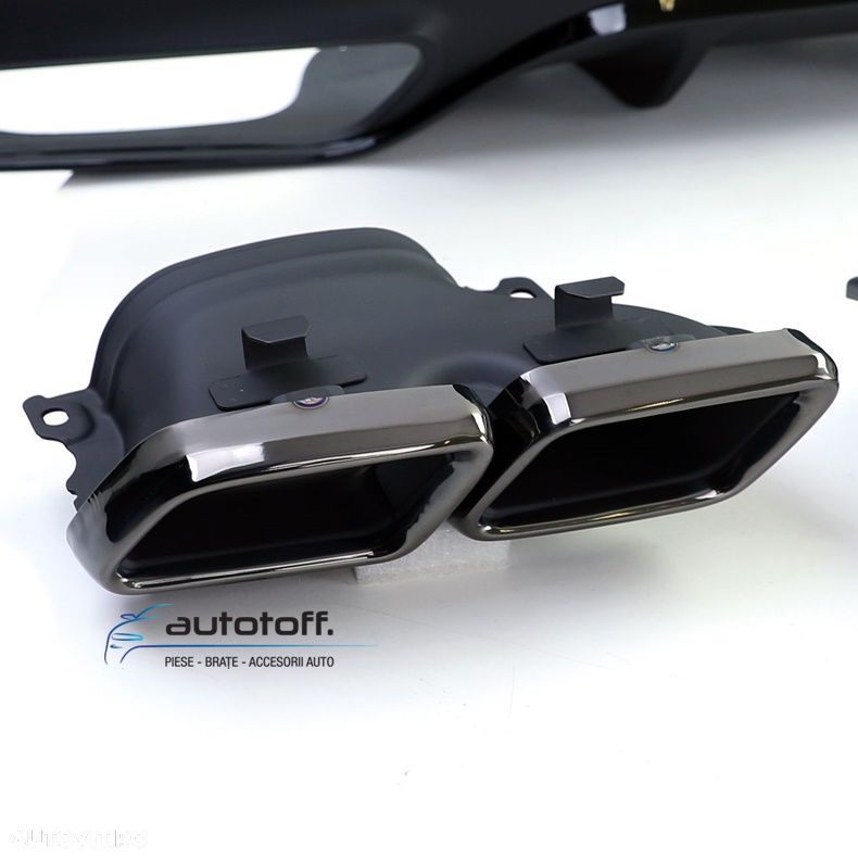 Difuzor Mercedes GLE Coupe compatibil cu GLE C292 (15-18) GLE63 Design Full Black - 3