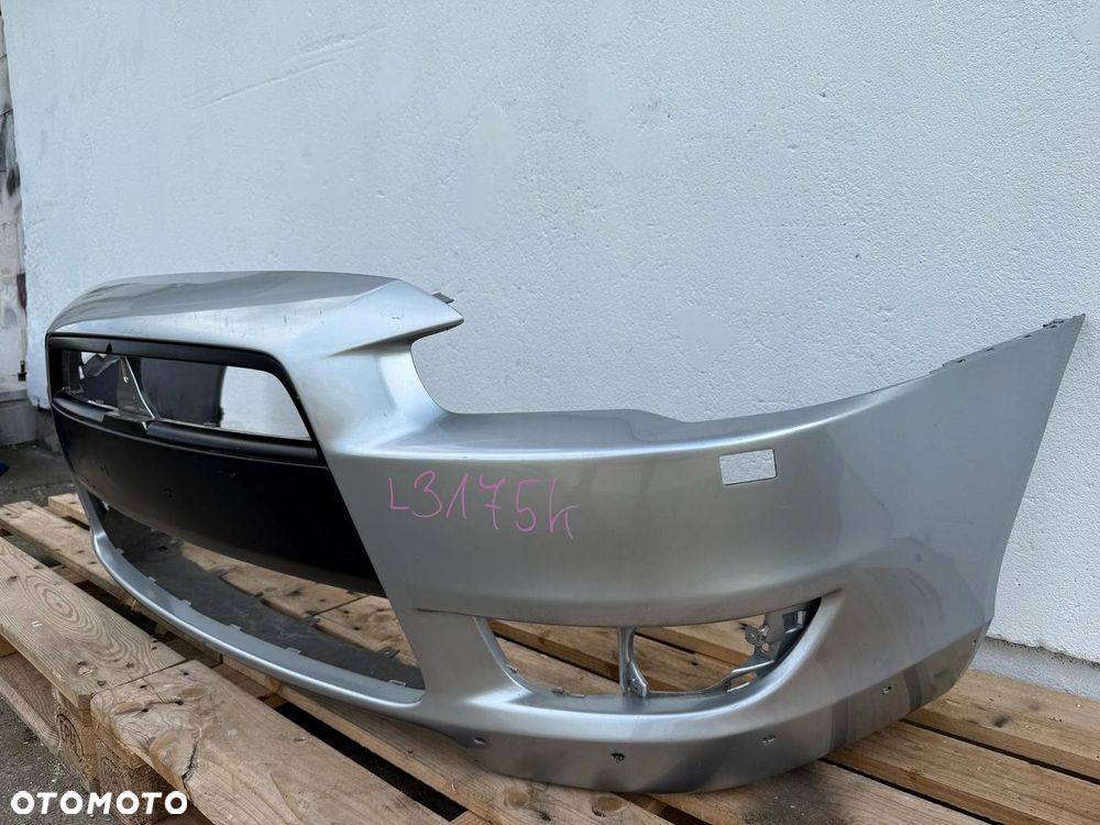 ZDERZAK PRZÓD PRZEDNI MITSUBISHI LANCER VIII X 2007- SEDAN CAŁY ORYGINAŁ - 2