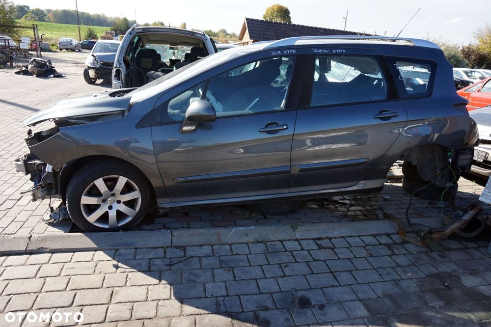 PEUGEOT 308 I T7 SW KOMBI 2008 KTPD 1.6 HDI DV6TED4 109KM 20EA01 SZARY na części - 2