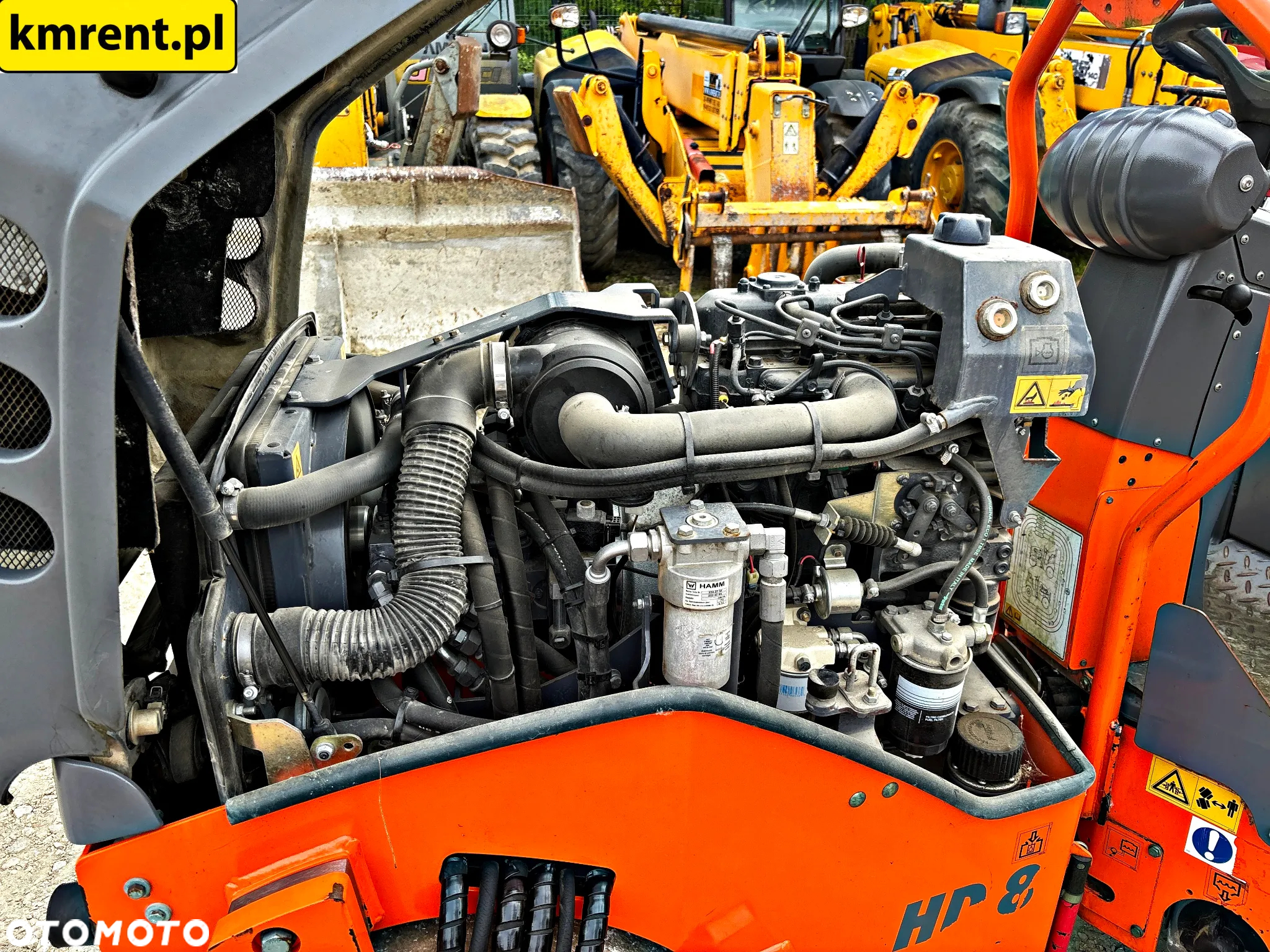 Hamm HD 8 WALEC 2017R. | BOMAG BW80 BW100 - 21