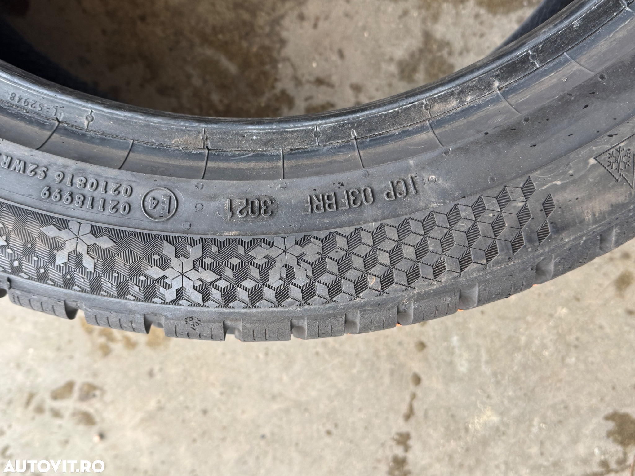 Vând 2 anvelope 215/50/18 continental de iarnă ca noi - 7