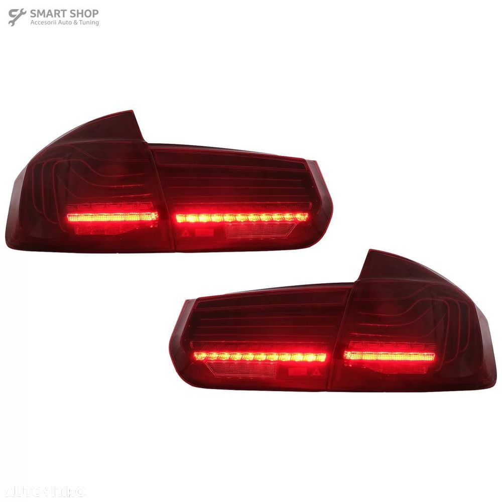 Stopuri LED BMW Seria 3 F30 F80 M3 (2011-2019) CSL Laser Design cu Sem - 7