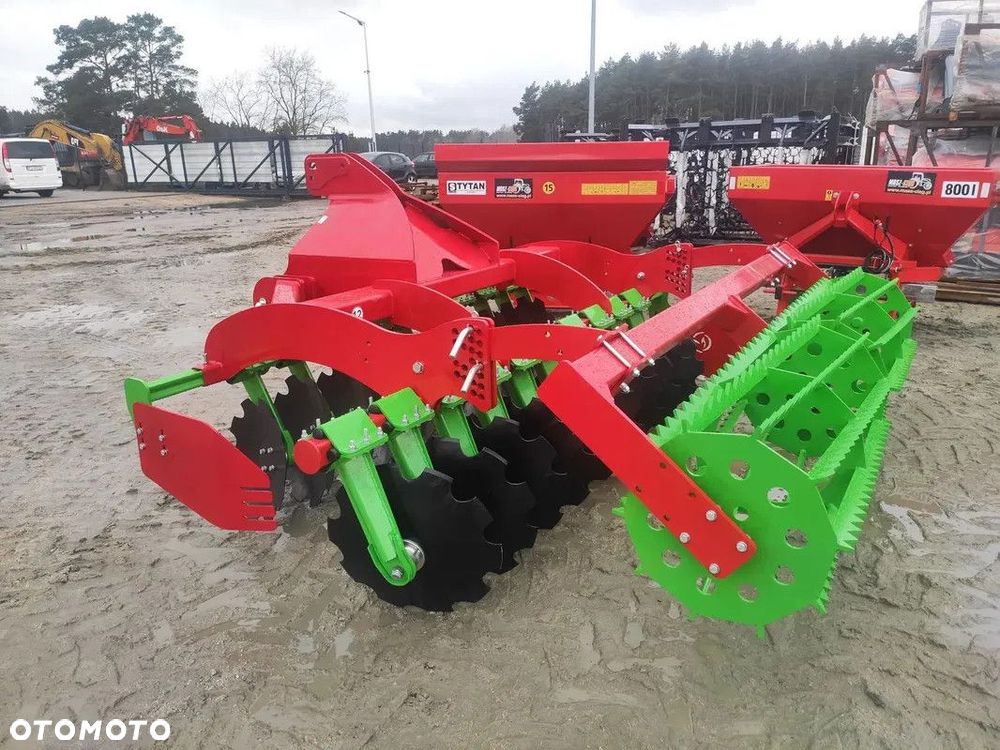 Agregat talerzowy Brona talerzowa 2,5m 2,7m 3,0m POSZERZANA wałdaszkowy packera rurowy strunowy Metal-Technik - 6