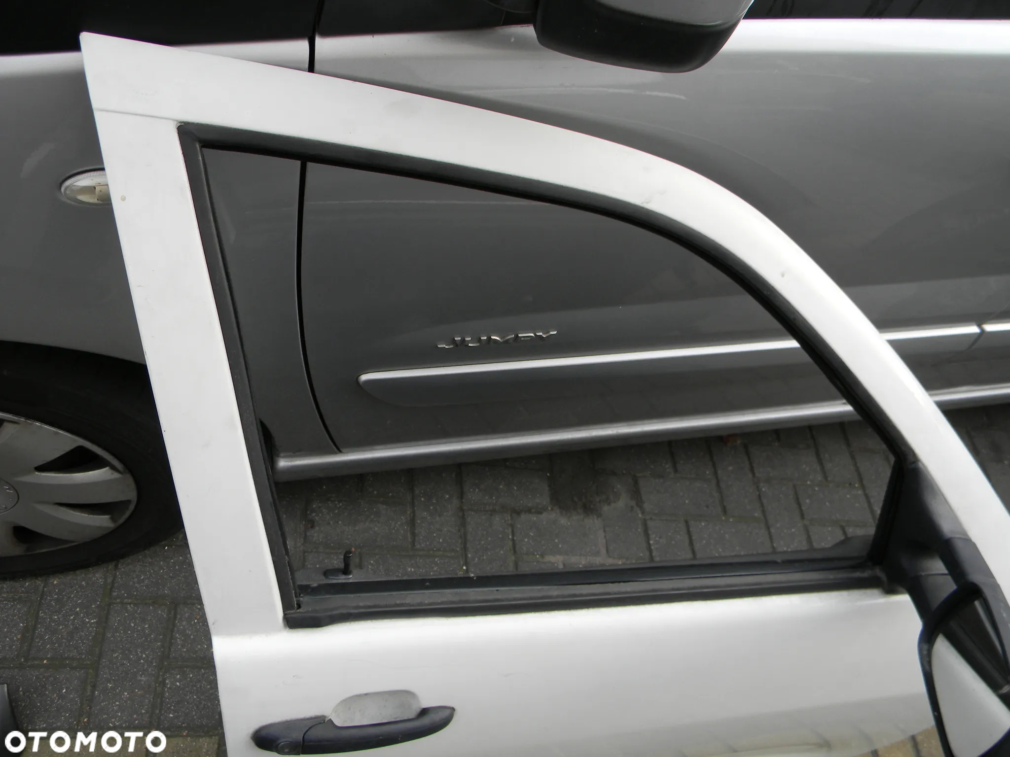 drzwi prawe przód VW CADDY II 94-02 6K0 BIAŁE - 2