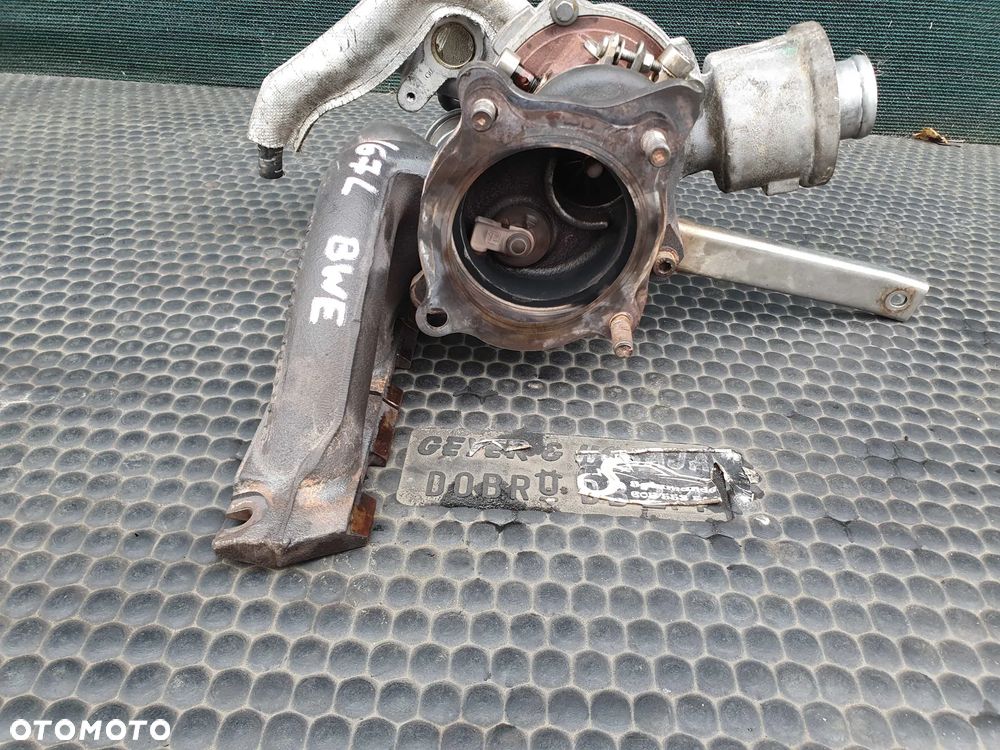 Turbina K03 53039880106 53031019571B Turbosprezarka Turbo Kolektor Wydechowy 2.0 TFSI BWE Audi A4 B7 A6 C6 Seat Exeo - 7