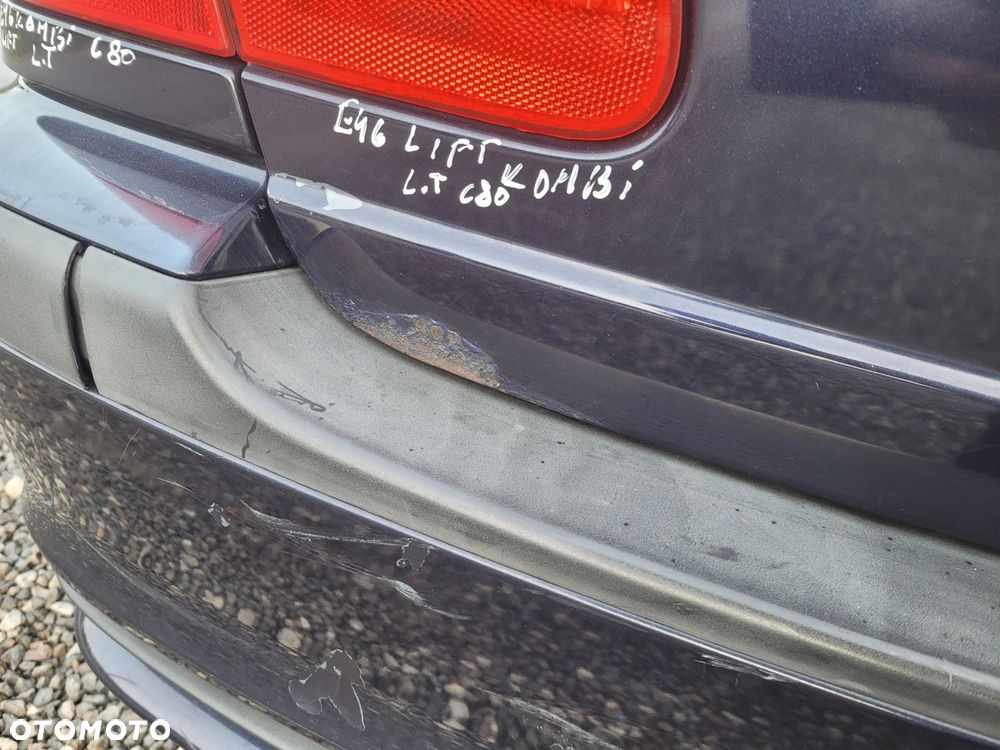 KLAPA BAGAŻNIKA BMW E46 LIFT KOMBI 317 ORIENTBLAU C80 - 8