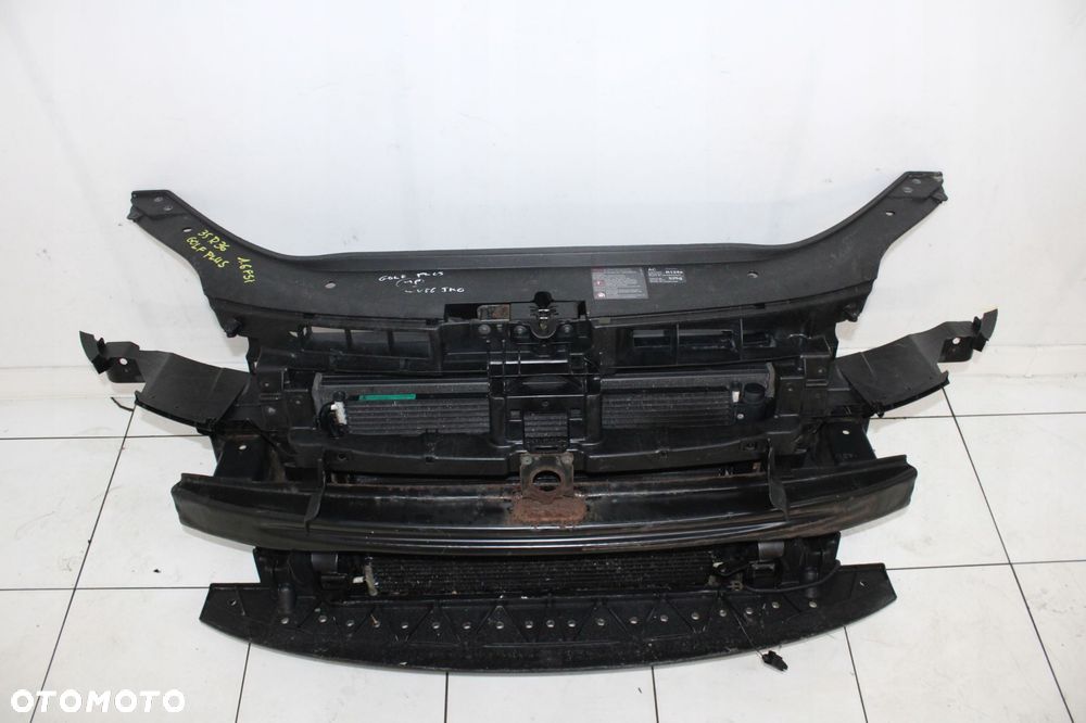 VW GOLF PLUS 1.6 FSI 05R- PAS PRZEDNI CHŁODNICE KOMPLET - 4