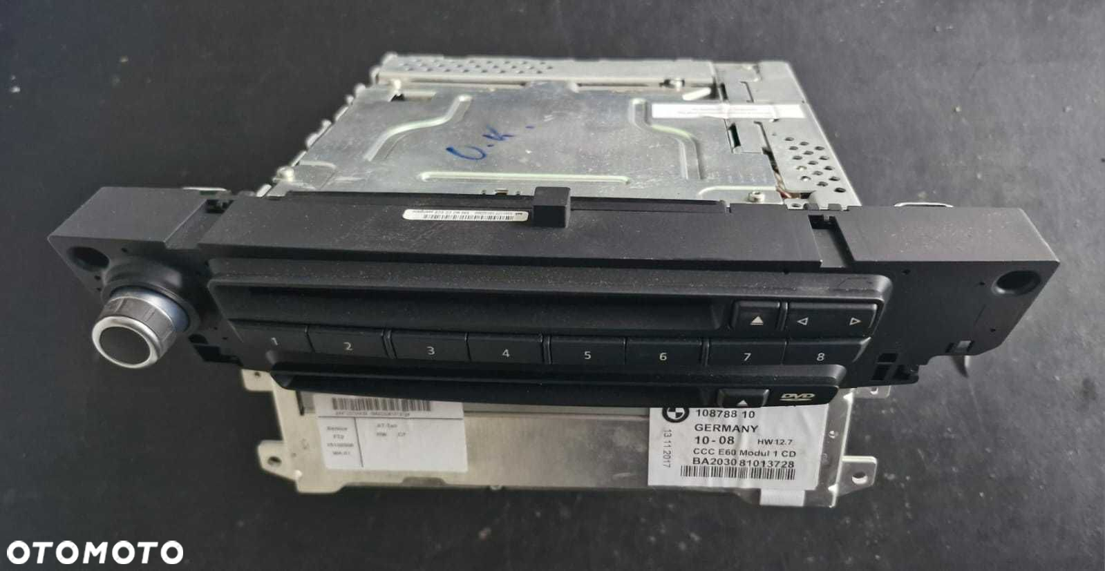 Radio czytnik nawigacji navi DVD GPS BMW E60 E61 E63 E64 - 4