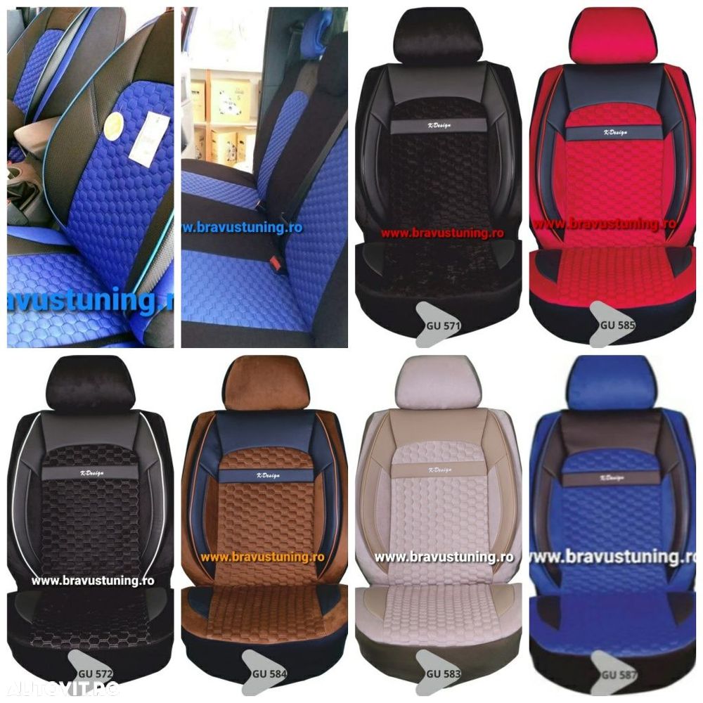 Huse scaun auto Opel Astra,Skoda Octavia,BMW seria 3,Mercedes,Volswage - 8