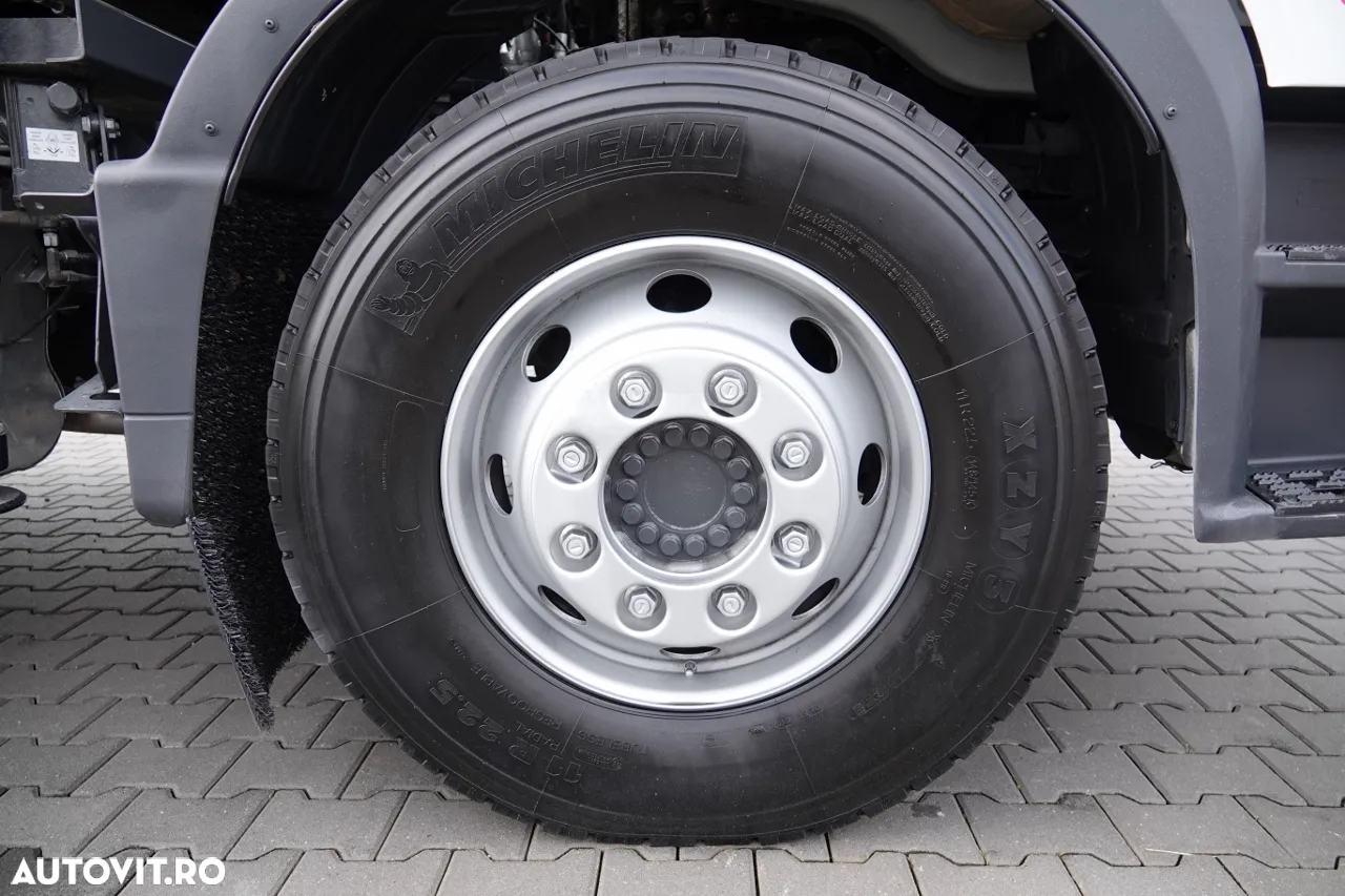 Mercedes-Benz ATEGO 1627 / 4X2 / BASCULĂ 3 LATERALE + HDS HIAB 099 BS-2 / PILOT / ROTATOR / FURCĂ / ANVELOPE 100% / IMPORTAT - 23