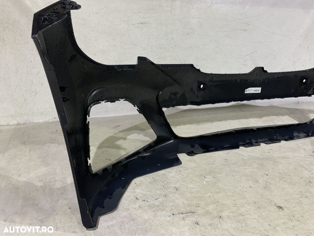 Bara fata BMW Seria 3, G21/G21, M-Sport, 2019, 2020, 2021, 2022, cod origine OE 51118069346, cu gauri pentru senzori de parcare (6). Fisurata usor mijloc jos. - 11