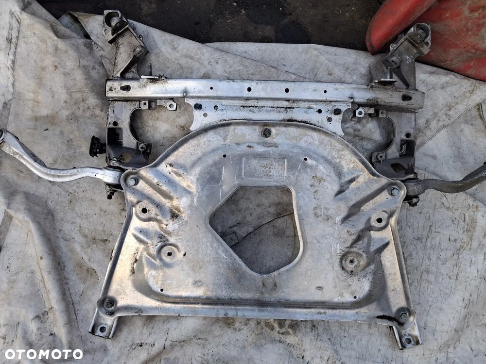 BMW 5 E60 E61 E63 Wózek belka sanki kołyska przód 6759461 rama pomocnicza przednia ORYGINAŁ - 4