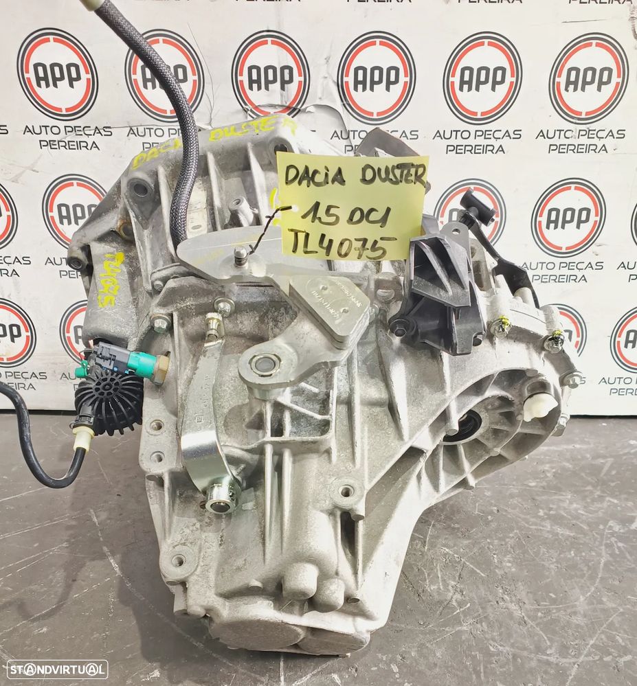 Caixa de velocidades Dacia Duster 1.5 DCI, referência TL4075 .