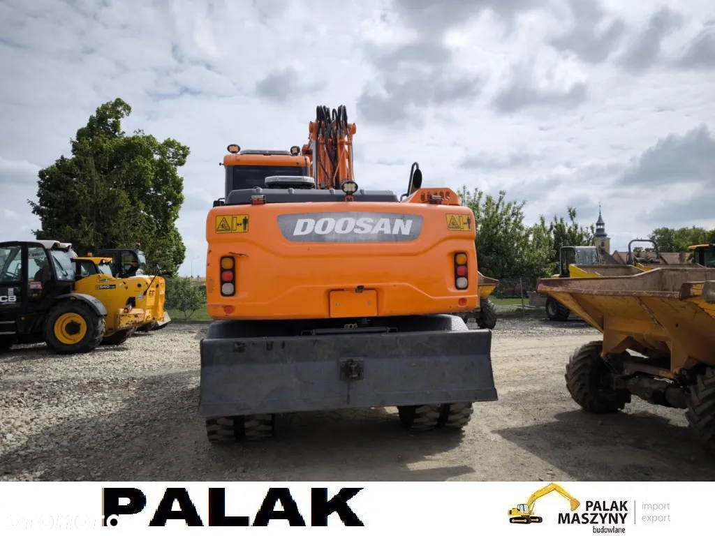 Doosan Koparka kołowa  DOOSAN DX160 W-3  +ROTATOR ,2014 rok - 6