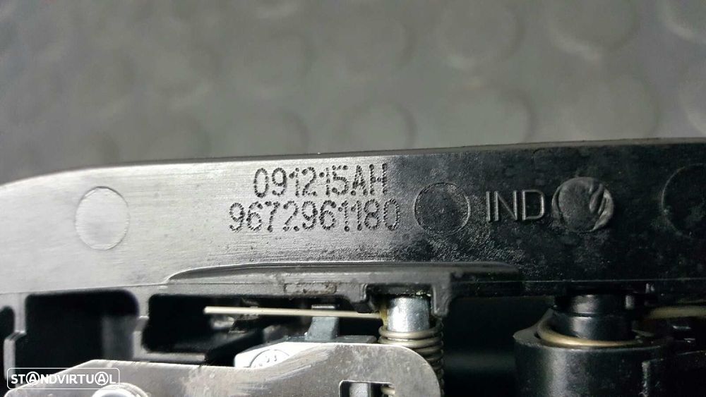 PUXADOR EXTERIOR TRASEIRO ESQUERDO PEUGEOT 2008 (--.2013->) ACTIVE - 2