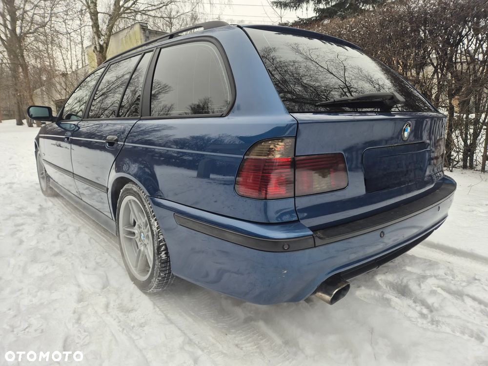 BMW 530D E39 Touring Seria 5 2002r LIFT Mpakiet Topasblau Metallic wszystkie części - 5