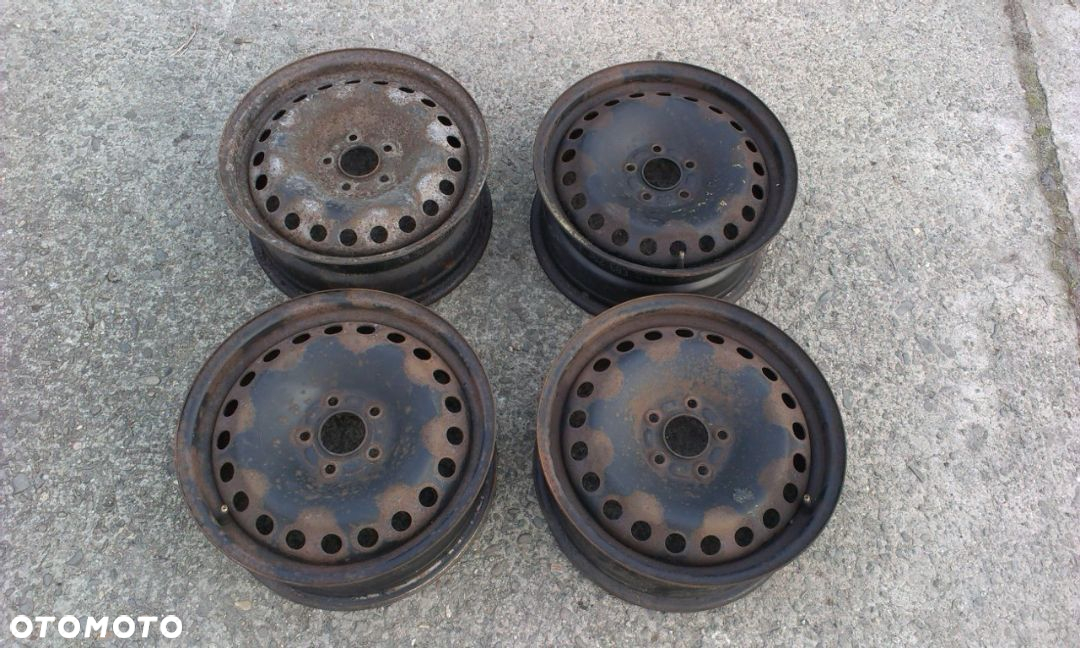 16” - Felgi Stalowe - 5x108  r16 cali - FORD  Focus , Mondeo , B-max , C-max , S-max , EcoSport  //  VOLVO , RENAULT Kangoo Laguna Megane Clio , CITAN Mercedes - Koło Dojazdowe Rezerwowe Zapasowe Dojazdówka Zapasówka Rezerwa - 9