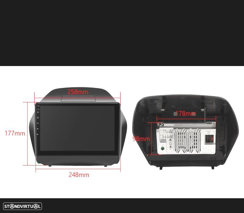 AUTO RADIO GPS ANDROID 13 PARA HYUNDAI IX35 09-15 - 4