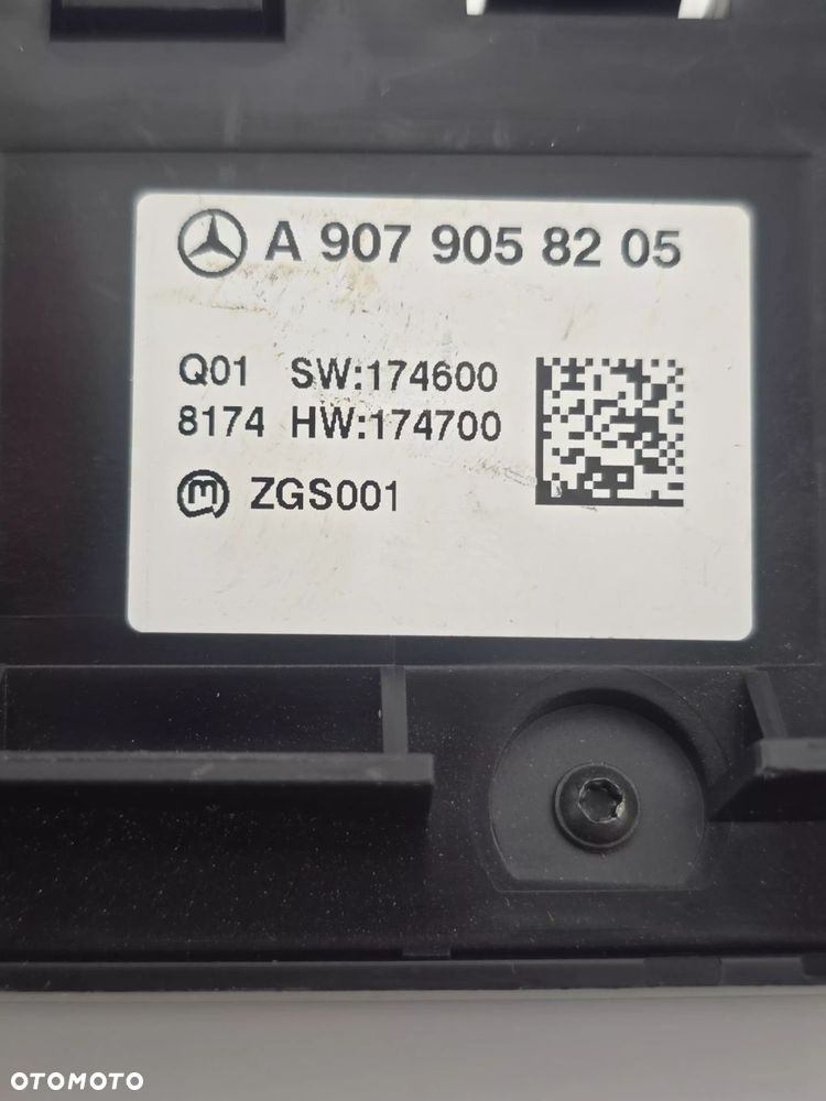 ORYGINALNY Panel Przełączników Mercedes Sprinter W907 W910 A9079058205 - 6