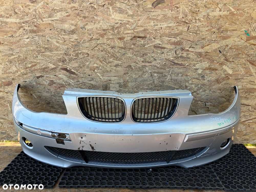 BMW 1 E87 ZDERZAK PRZÓD  PRZEDNI  HALOGEN NERKI GRILL KOMPLET - 1