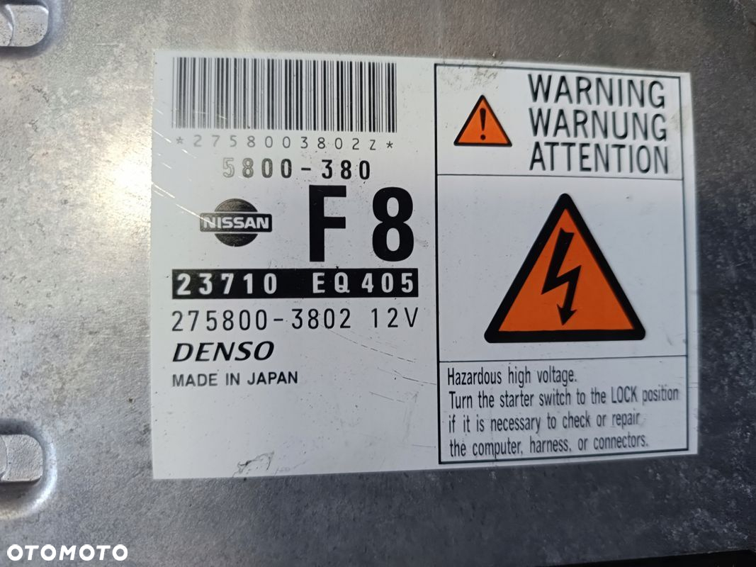 NISSAN X-TRAIL 2,2DCI STEROWNIK SILNIKA 23710EQ405 - 2