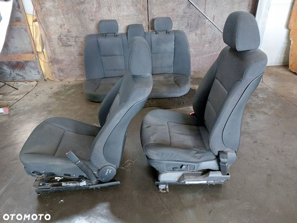 FOTEL LEWY PRZÓD + PRAWY PRZÓD BMW E60 - 3