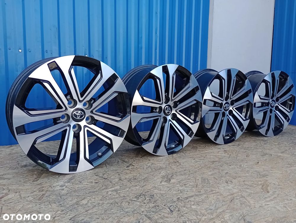 FELGI ALUMINIOWE 5X114 R18 7J ET35 TPMS TOYOTA AURIS AVENSIS BZ4X CAMRY C-HR COROLLA PRIUS PRIUS+ RAV4 VERSO - 2