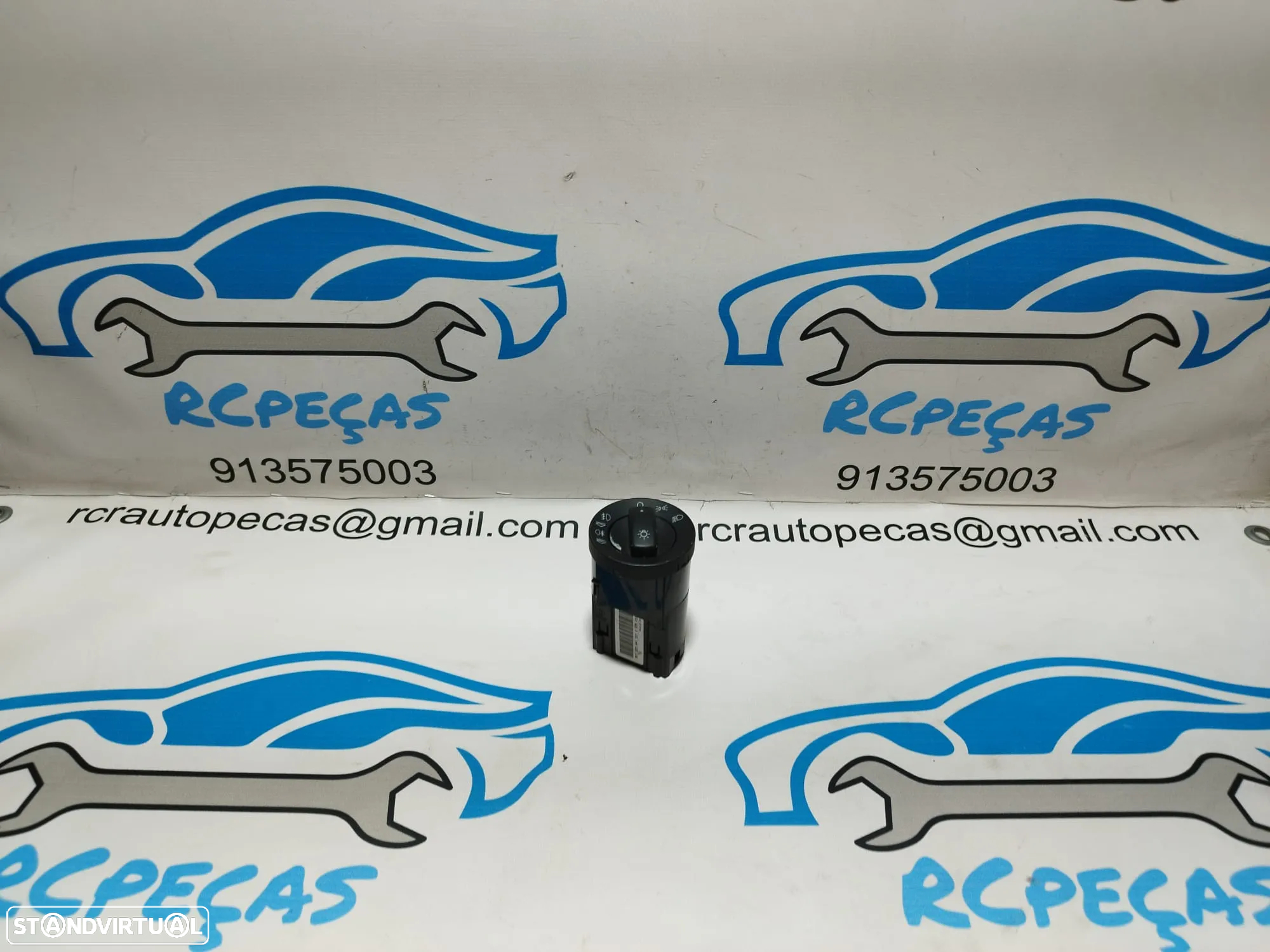 MODULO LUZES SWITCH  BOTÃO LUZES GRUPO VAG  AUDI A4 B7 8E0941531C  COMANDO COMUTADOR - 3
