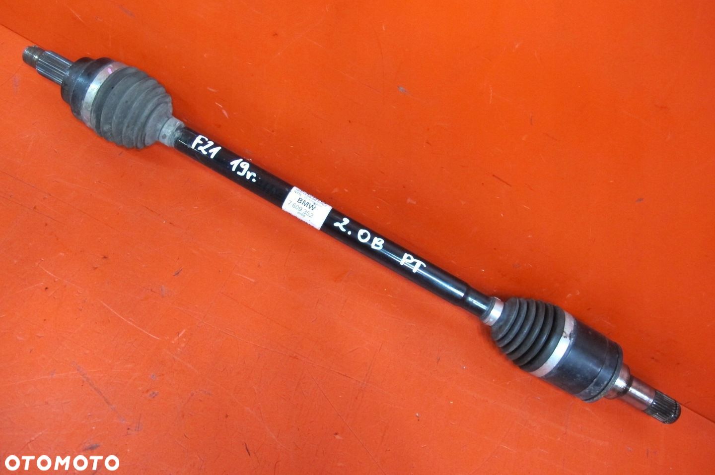 BMW 1 F21 LCI 2.0 B B48B20A F20 F22 F30 F32 F34 F36 PÓŁOŚ PRAWA TYŁ 7609352 - 1