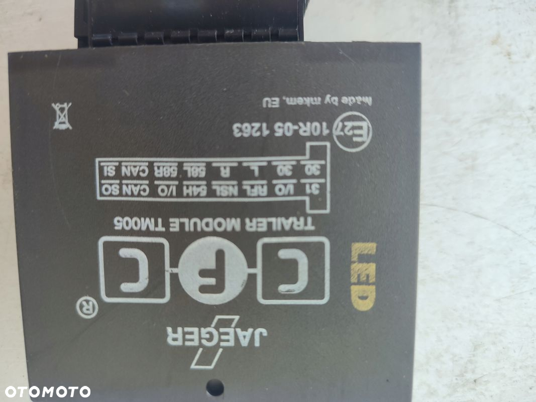 Moduł haka holowniczego JAEGER E27 10R-05 1263 - 3