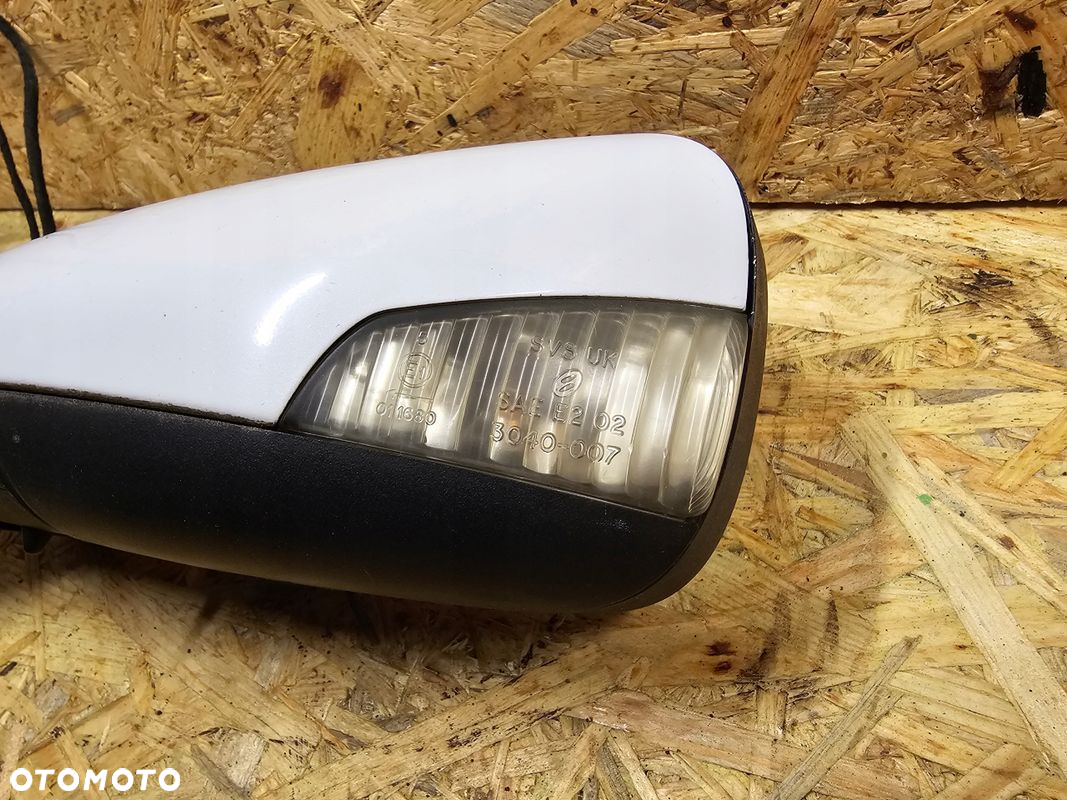 Lusterko Lewe 8 Pin Volvo V50 S40 Ii Białe Europa 697-21 - 3