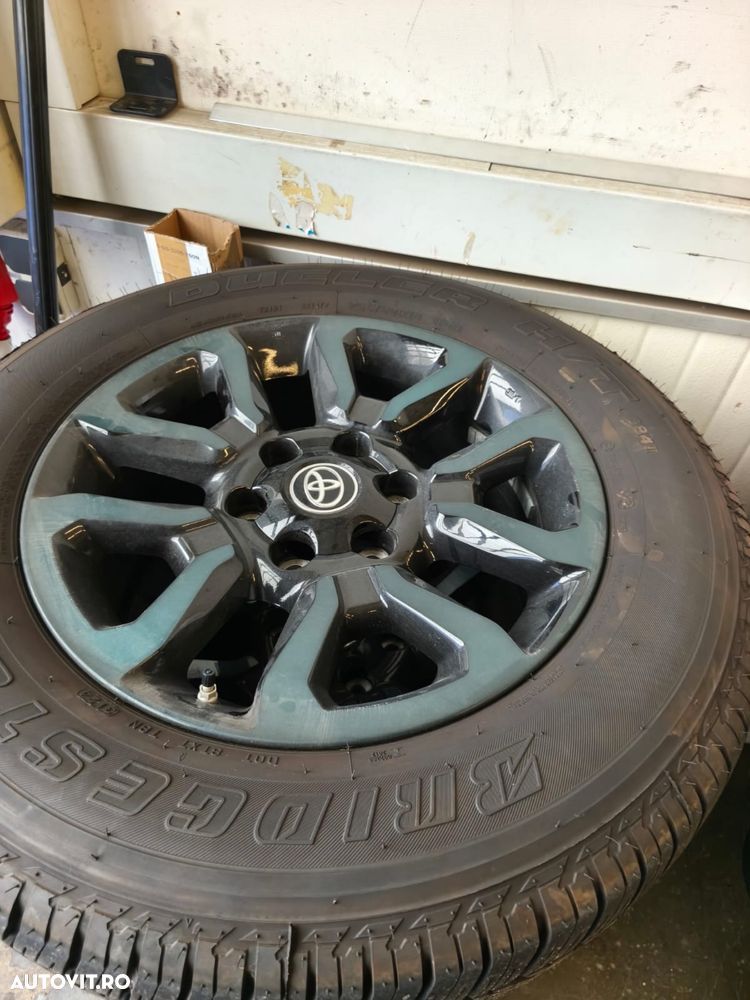Vand set 5 jante 18” Toyota Hilux Land Cruiser 265 60 18 6x139,7 - 3