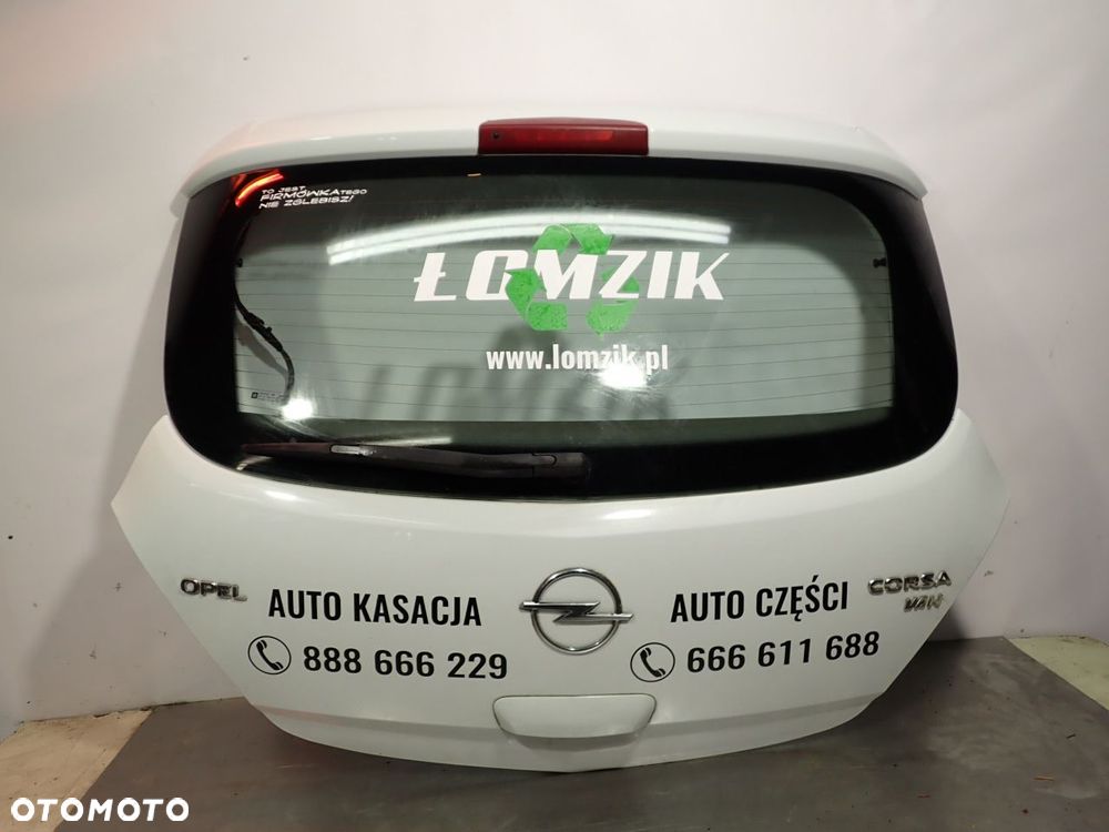 KLAPA TYŁ BAGAŻNIKA OPEL CORSA-D-VAN 1.3 - 1