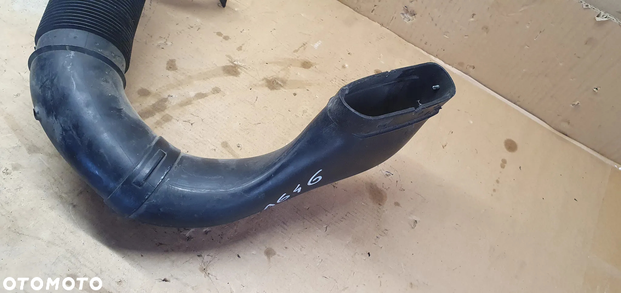 Rura dolot przewód powietrza Mercedes C-Klasa W203 2.2 CDI A6460940397 - 3