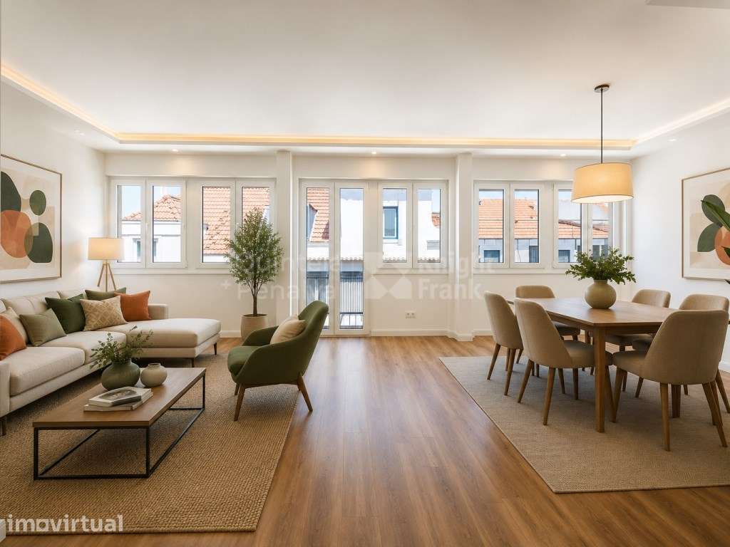 Apartamento T2 para arrendar, sem móveis, na Estrela - Grande imagem: 3/27