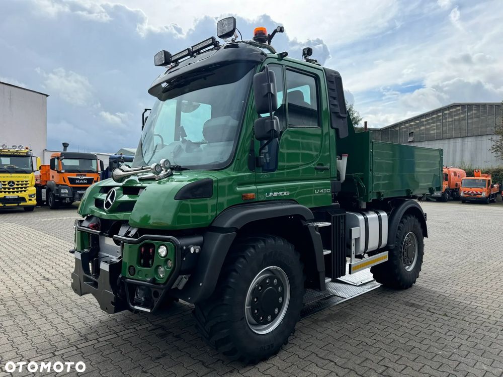Mercedes-Benz UNIMOG U430 4X4 WYWROTKA TRÓJSTRONNA - 2