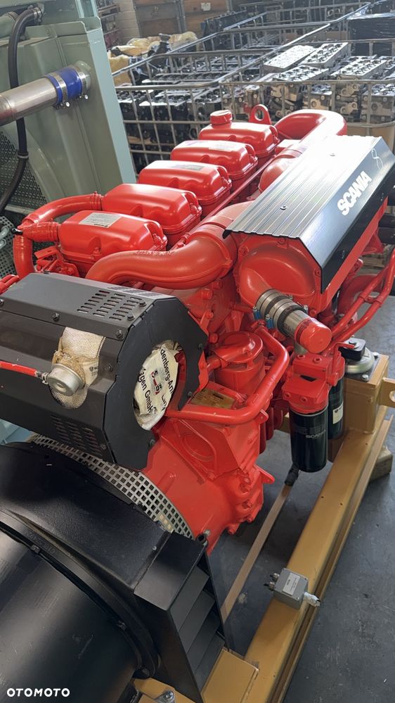 Stamford S4L1M-E42 generator prądu 216Kw silnik Marina Scania DI09074M