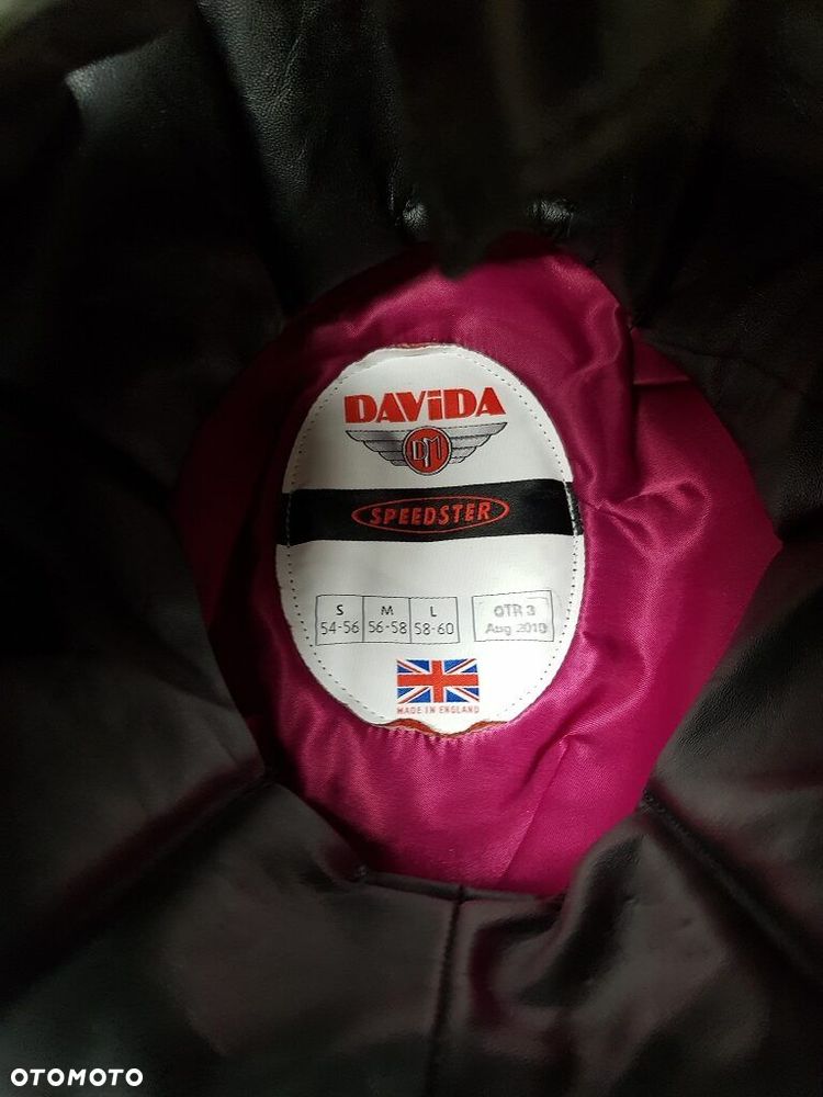 Oryginalny oldskulowy kask motocyklowy Davida Speedster S Oldschool - 13