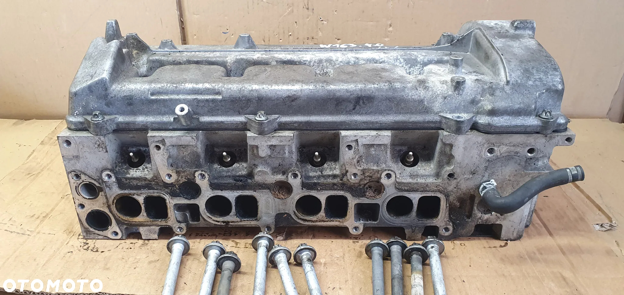 Głowica silnika lewa kompletna wałki dekiel Mercedes ML W163 4.0 CDI R6280160901 - 3