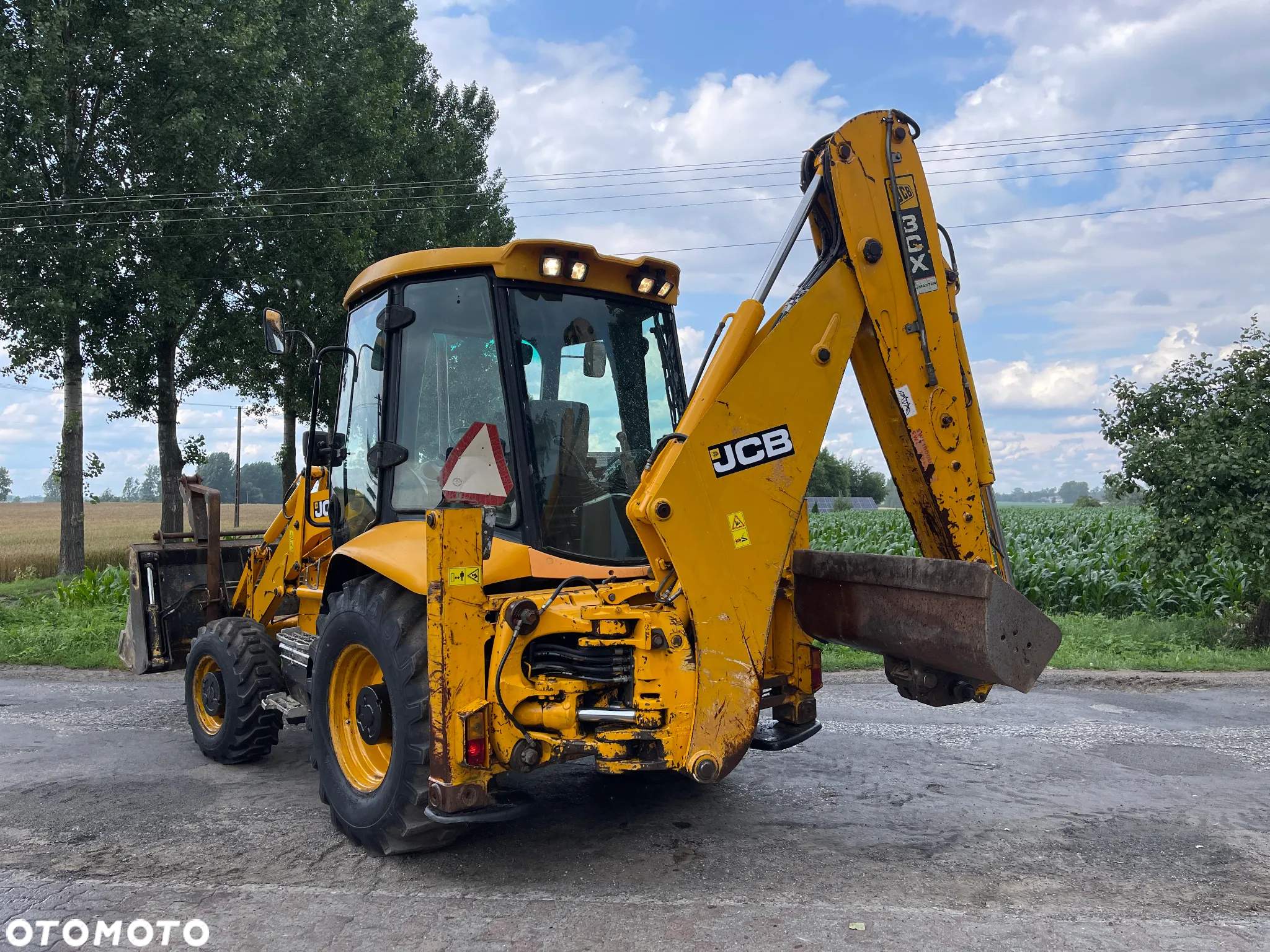 JCB Koparko Ładowarka Jcb 3CX SITEMASTER Koparka Krokodyl Widły Teleskop Napęd 4x4 BRUTTO ! - 24